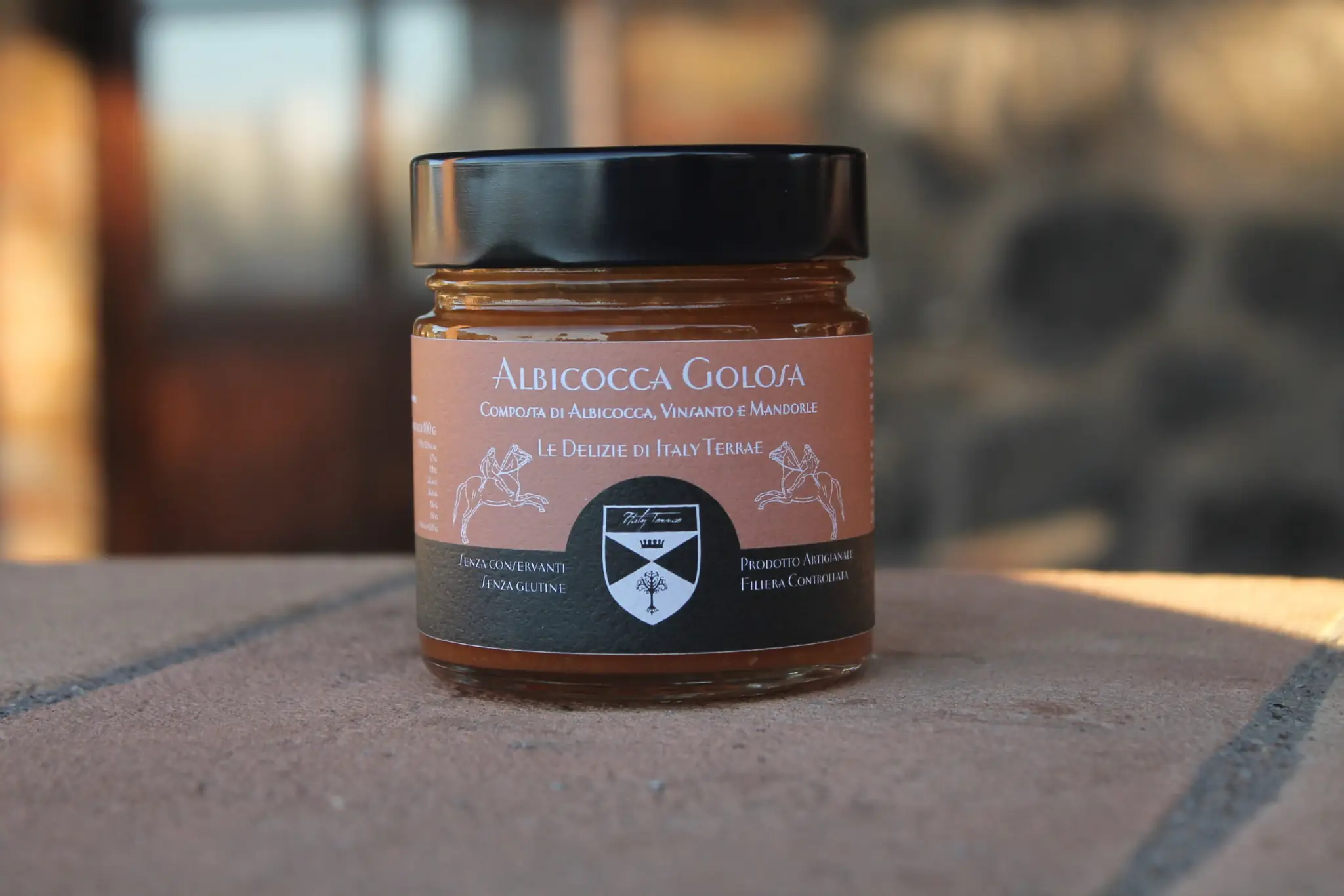 Confettura Albicocca, Vinsanto e Mandorle