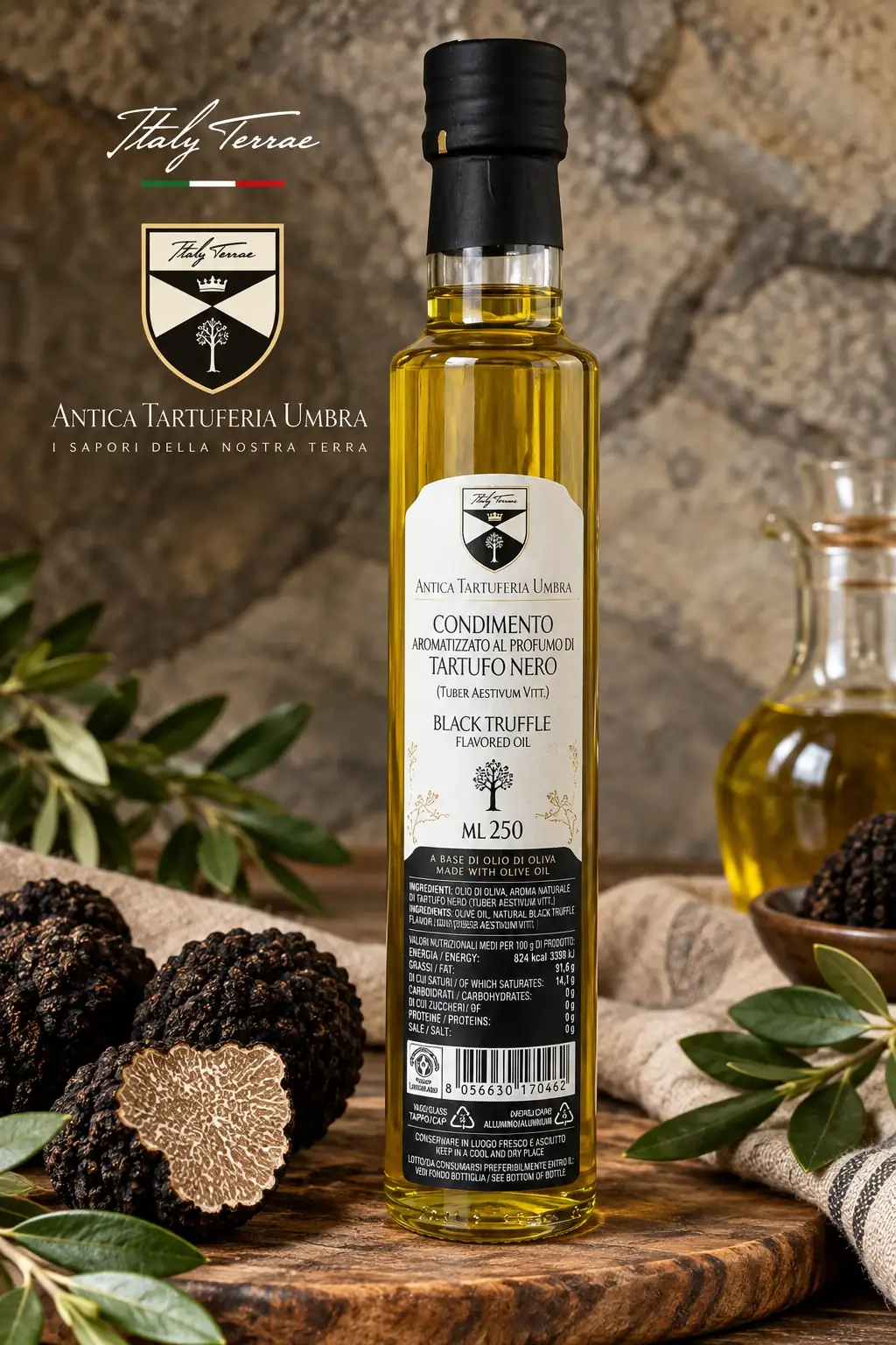 Olio al Tartufo Nero Estivo